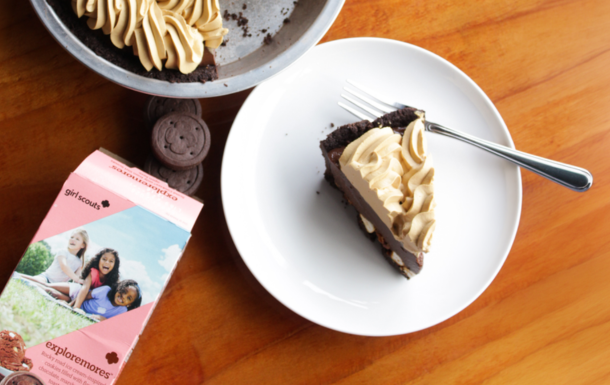 Girl Scout Exploremores Rocky Road Pie 