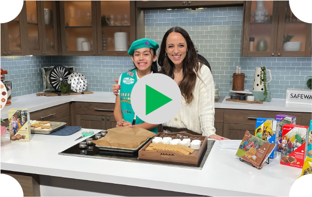  Girl Scout Analise Isabel shares her recipe using Adventurefuls Cookies. 